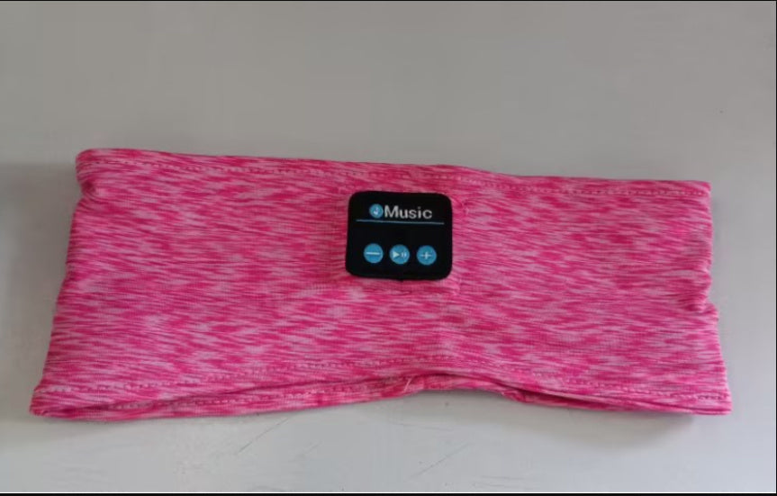 Wireless Sleep Headband Headphones – Soft Bluetooth Eye Mask
