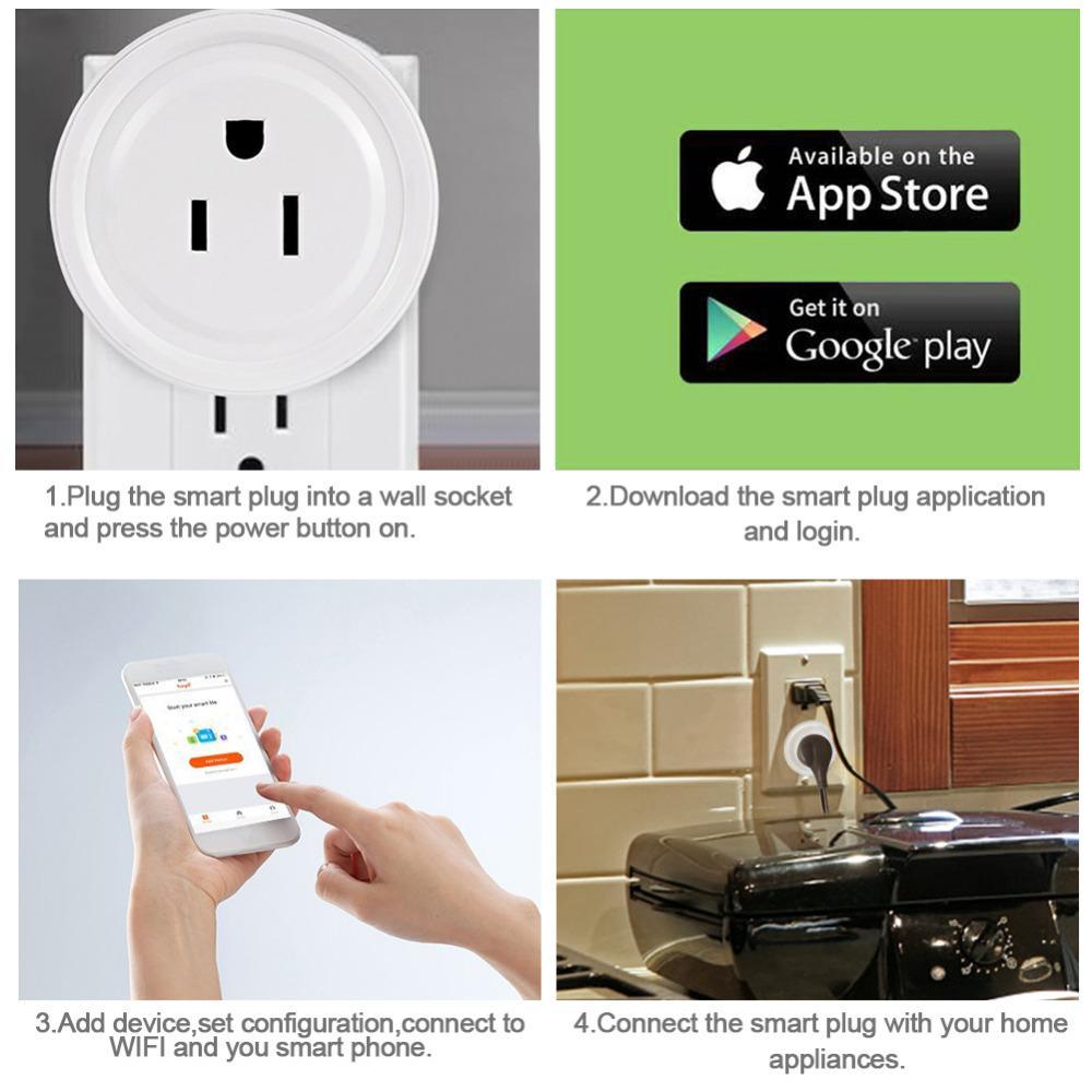 Smart Wi-Fi Plug – Remote Control Smart Socket