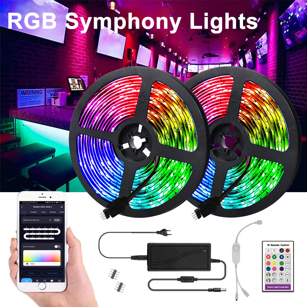 RGB LED Strip Lights – 5050 Waterproof Flexible Tape Light