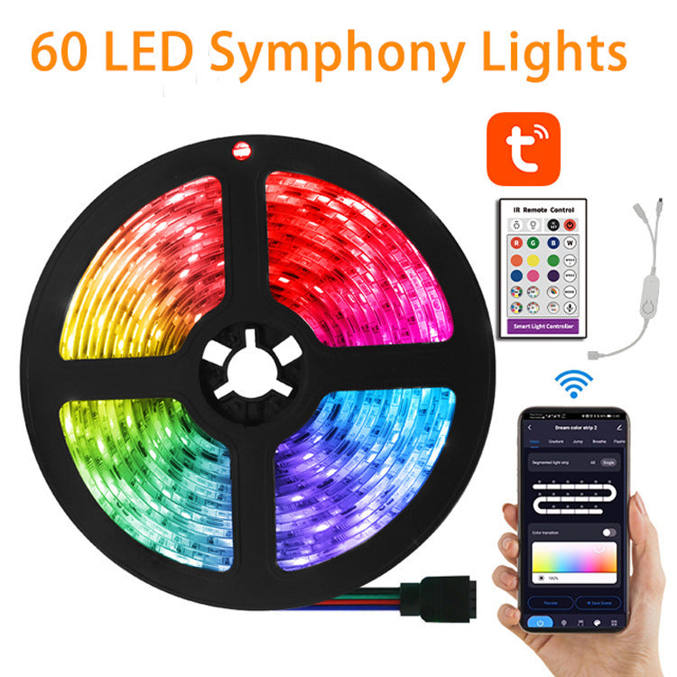 RGB LED Strip Lights – 5050 Waterproof Flexible Tape Light