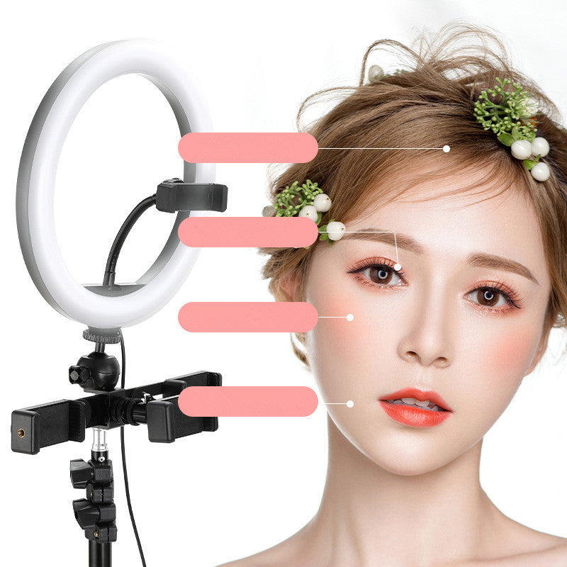 Ring Selfie Beautifying Light – 10 Inch Desktop Fill Light