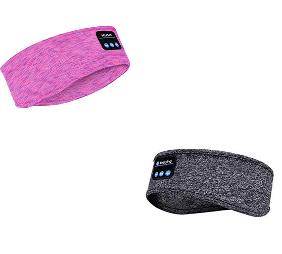 Wireless Sleep Headband Headphones – Soft Bluetooth Eye Mask